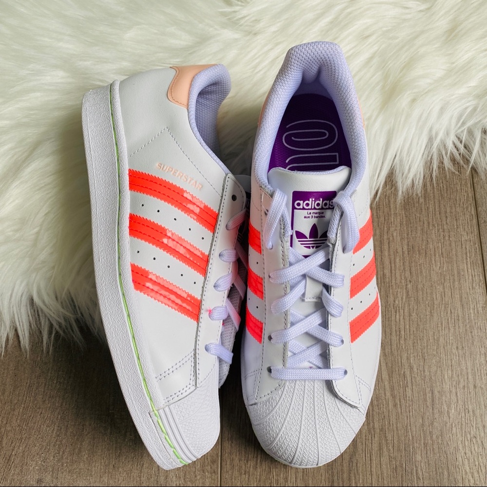 NWT Adidas Superstar Women’s Shoes - Picture 6 of 10